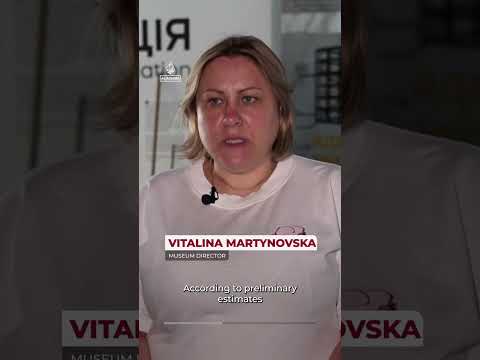 Kyiv's Chornobyl Museum devastated in overnight Russian missile attack | AJ #shorts