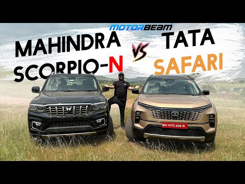 2024 Tata Safari vs Mahindra Scorpio-N | MotorBeam