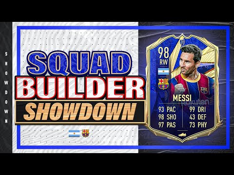 4,000,000 COINS!!!! FIFA 21 Squad Builder Showdown  TOTY Messi