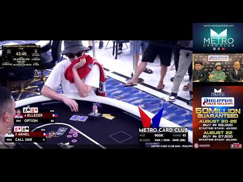 Metro Card Club 2025 - Philippine Poker Millions 50M Final Table