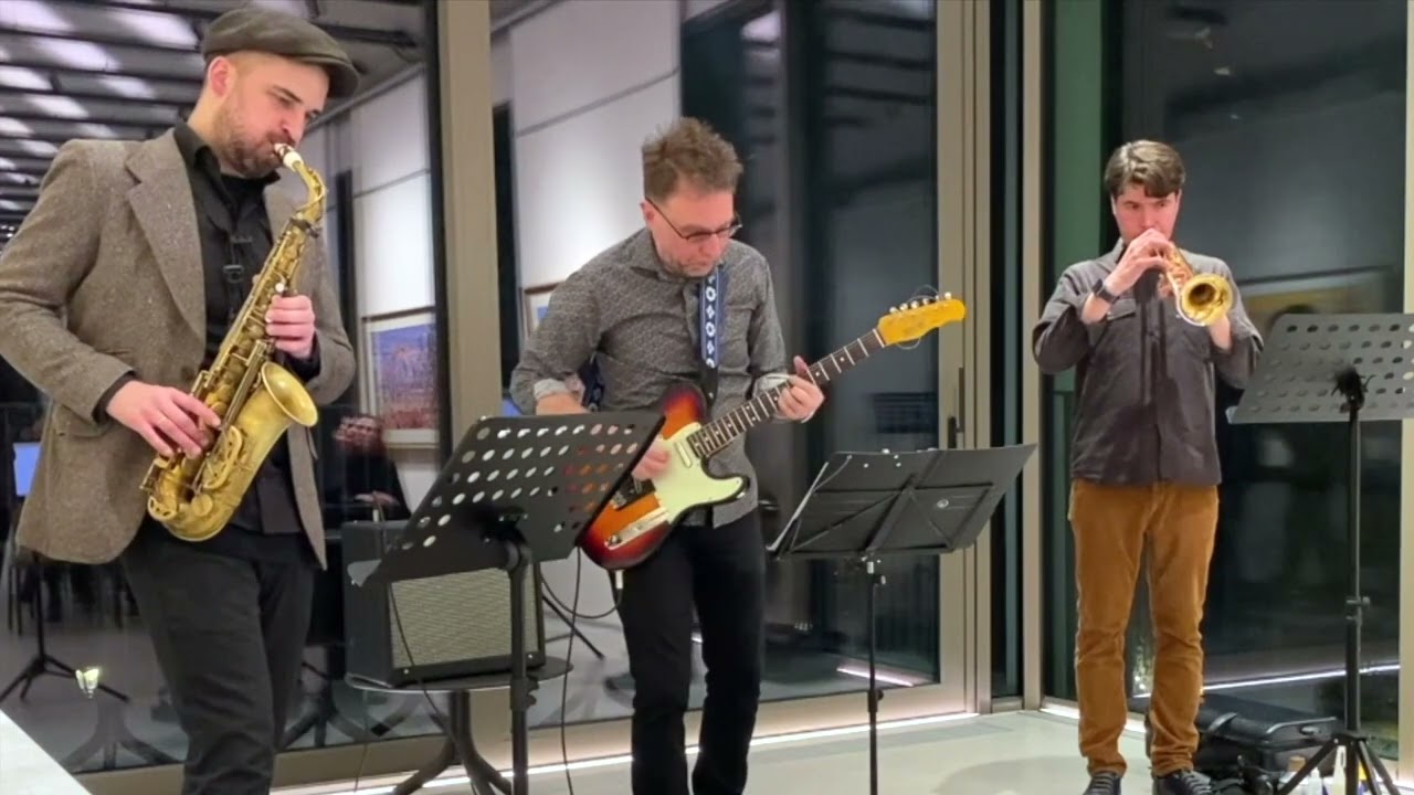 Baltic Jazz Brothers live at AP Gallery, Vilnius