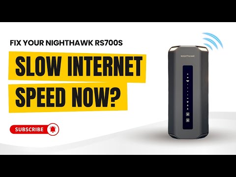 FIX Your Nighthawk RS700S Slow Internet Speed Now