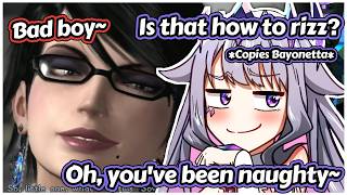 Biboo Learns Bayonetta's Sexy Voice and Can't Stop Doing It [Hololive EN]