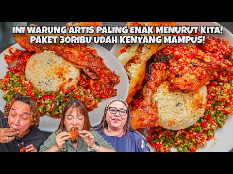 AMAZING! MAMI NUNUNG'S CHICKEN WITH LIWET RICE PACKAGE FOR ONLY 30,000 IDR?! ARE THE DEVIL'S SAMB...