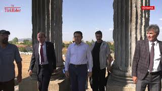 VALİ IŞIN, ÇAVDARHİSAR'DA