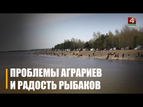 На Лоеўшчыне знайшлі плюсы ад паводкі видео