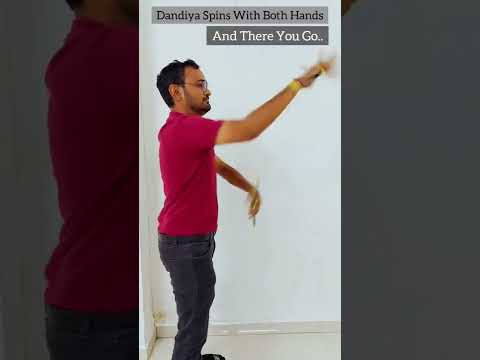Dandiya Spins with both hands | DD-The Dance Factory
