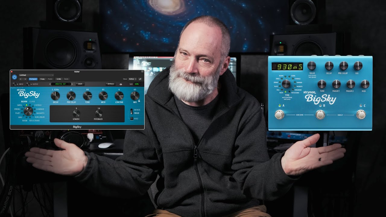 BigSky Multi Reverb Plugin - Strymon BigSky Multi Reverb Plugin - Strymon