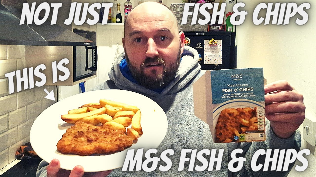 Watch video Not Just FISH AND CHIPS This Is M&S FISH AND CHIPS | Marks and Spencer | Food Review | Meal For One Now Not Just FISH AND CHIPS This Is M&S FISH AND CHIPS | Marks and Spencer | Food Review | Meal For One