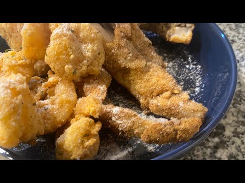 Fried Whiting and Shrimp