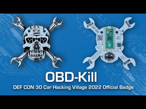 #Defcon 30 Car Hacking Village Official Badge