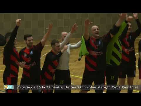 Cupa României de Handbal, Unirea Sânnicolau Mare - CSM Reșița