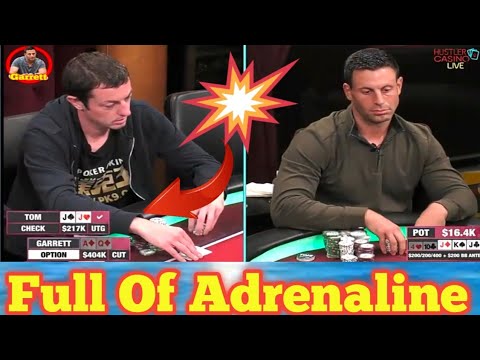 GARRETT VS TOM | STRAIGHT VS FOUR OF A KIND 😭😭