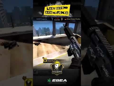 Last Second Ace By Ponke 👀 #CSGO