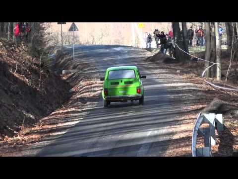 Rafał Ginalski Fiat 126p - Zimowy Wyścig Samochodowy SZK Zalas - Baj 2011-02-13