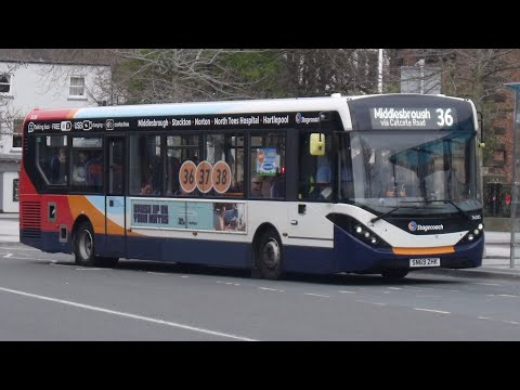 Motorway Diversion: Stagecoach North East Alexander Dennis E20D Enviro 200MMC 26285 SN69ZHK