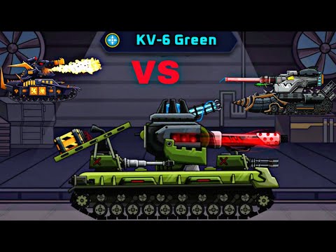 KV-6 in the Secret Laboratory All Episodes Epic Tank Cartoons Compilation
