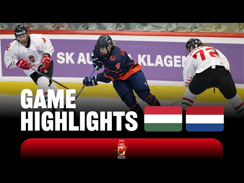 Хоккей Highlights: Hungary vs Netherlands | 2024 #WomensWorlds Division 1A