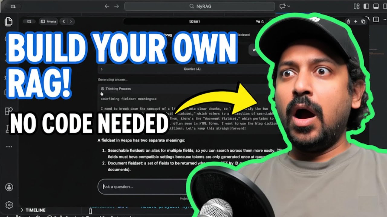Build your own RAG without code