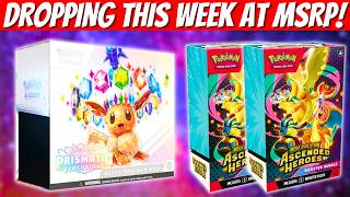 Prismatic Evolutions & Ascended Heroes MSRP Drops This Week!