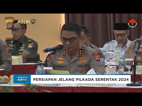 KOMITMEN POLDA DIY AMANKAN PILKADA SERENTAK 2024