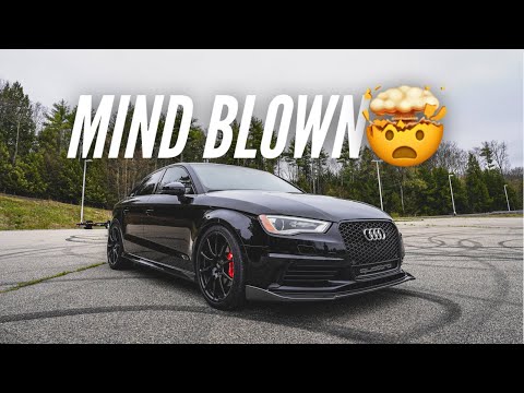 This EQT E30 Stage 2 Tuned Audi A3 is TOO FAST!