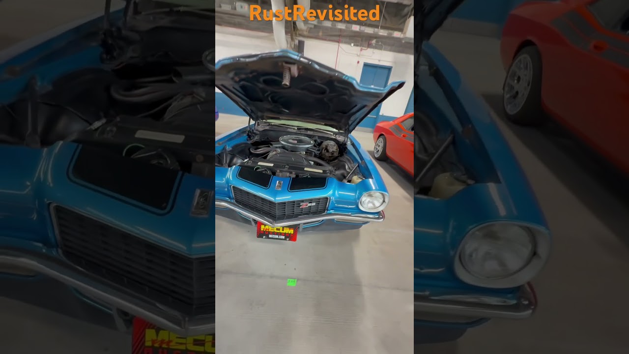 70 Chevy Camaro Z28 350 V8 4 Speed #automobile #classiccar #musclecar