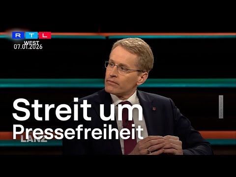 Streit um Pressefreiheit: Daniel Günther sorgt mit Aussagen zu Medien für Kritik | RTL WEST