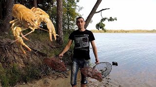 Ловля раков на раколовки На разные приманки