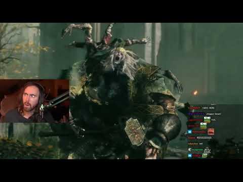 Asmongold genuinely enjoys the fight with Godrick the Grafted in Elden Ring