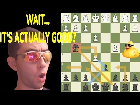 Discovering and Crushing: BRAND NEW "Budapest-Duck" Gambit in Titled Tuesday!