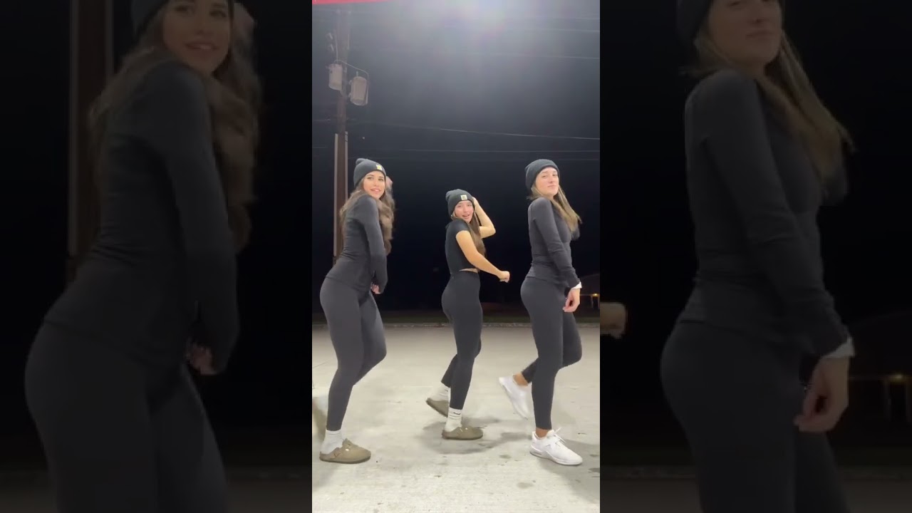 sub for more bops #bop #green #leggings #brunette #dance #shake #boptok
