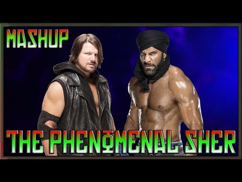 AJ Styles & Jinder Mahal - The Phenomenal Sher [Mashup] (CC)