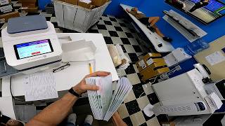 POV Come Work in a Fedex UPS Shipping Store | Packing Up Whatever Comes In.