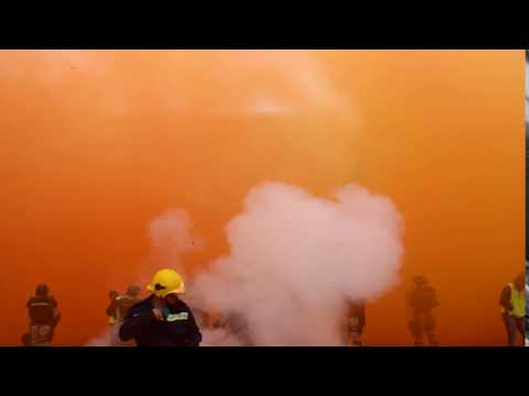 154. Derbi: Vatrogasac naleteo na topovski udar | Crvena Zvezda - Partizan