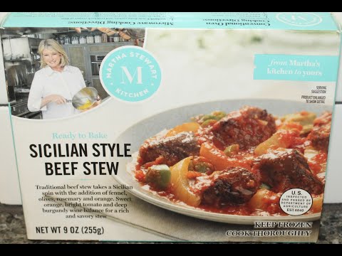 Martha Stewart Kitchen: Sicilian Style Beef Stew Review