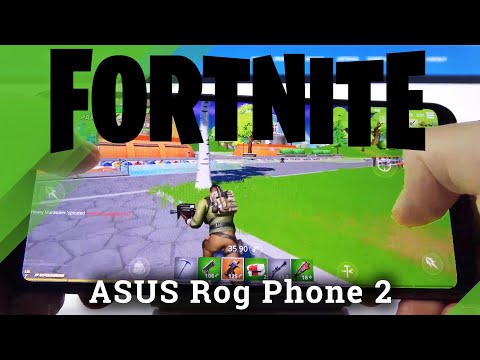 Fortnite Gamplay on Asus Rog Phone 2 - Efficiency Test