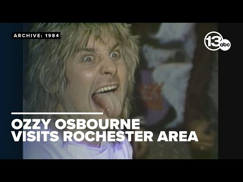 Ozzy Osbourne visits the House of Guitars (1/27/84)