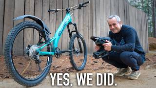 I Turned a Dumb 'Stand-Up' Bike Into a Downhill BEAST