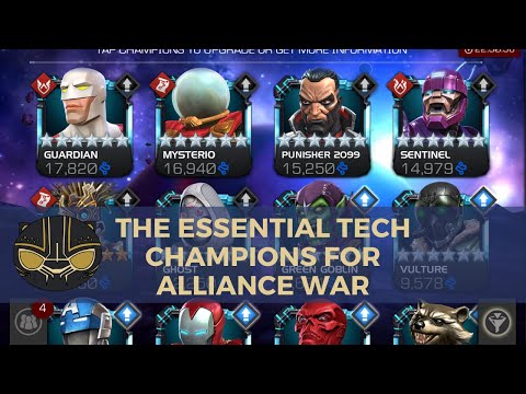 The Essential Tech Champions For Alliance War