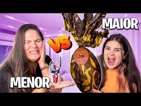 QUEM COMPRA O MENOR E O MAIOR OVO DE PÁSCOA!