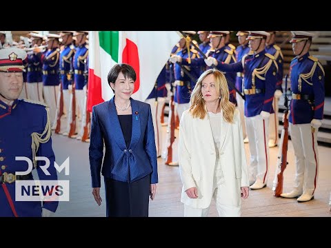 GRAND WELCOME: Full Guard of Honour for Italy PM Meloni by Japan’s Takaichi in Tokyo | AC1Z