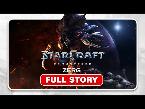 Starcraft Remastered – VOLLSTÄNDIGER FILM ZUR SPIELGESCHICHTE – Alle Zerg-Filmsequenzen und -Dial...