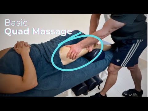 Basic Quad Massage | Quad massage techniques for beginners
