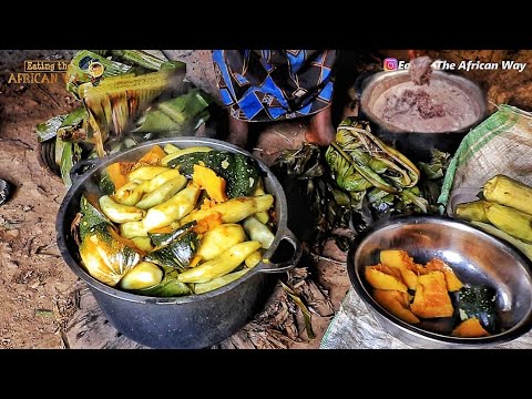 African Village Life: Cooking food for my Family