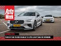 Volvo V60 T6 Recharge vs. Peugeot 508 SW Hybrid - AutoWeek Dubbeltest - English subtitles