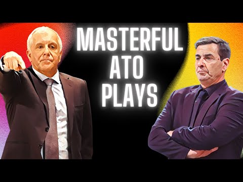 Consecutive Genius ATO Plays by Zeljko Obradovic and Christos Pappas in Partizan-Olympiacos Showdown