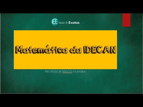 Questões de matemática da IDECAN - Análise combinatória