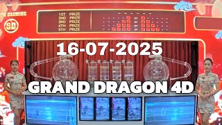 GD Lotto Live 2025-07-16 // grand dragon 4d result 16-07-2025 //