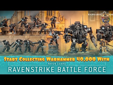 Start Collecting Warhammer 40,000: Battleforce 2022 - Ravenstrike Battle Force